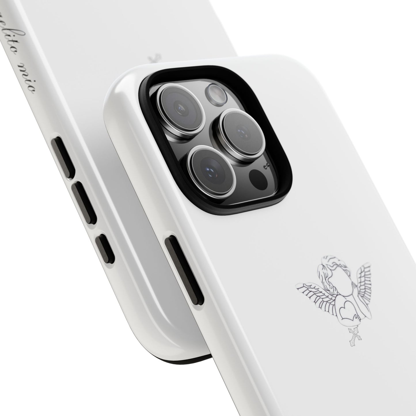 angelito mio iphone case - white ♡