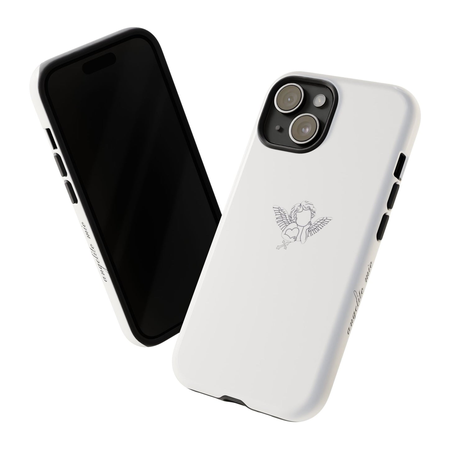 angelito mio iphone case - white ♡