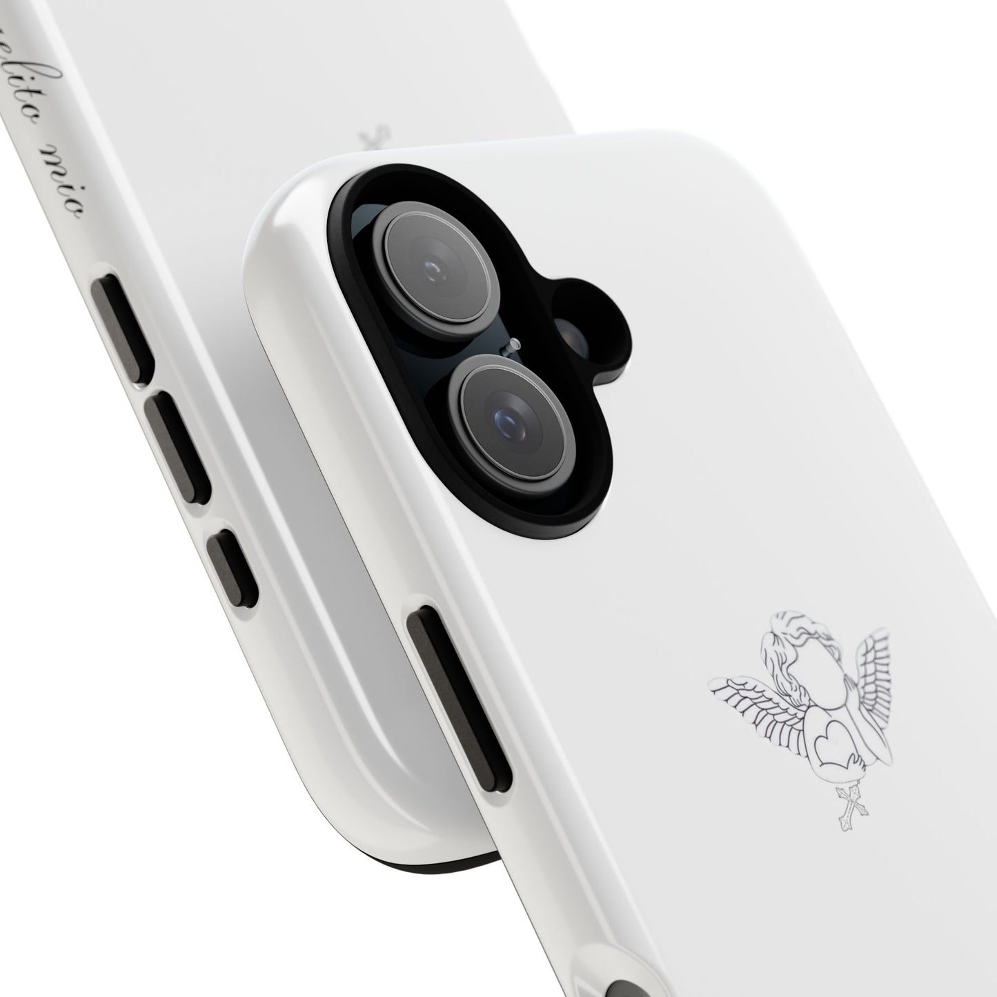 angelito mio iphone case - white ♡